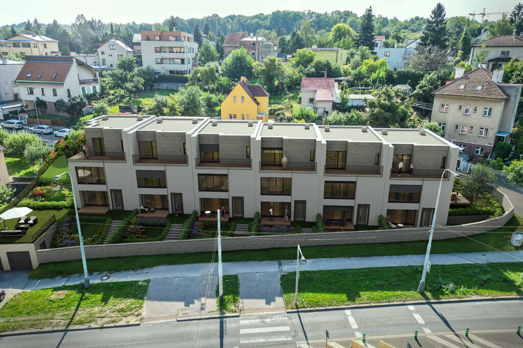 Rodinné domy Hlušičkova